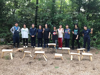 8月「ものもりの森 自由学園の椅子づくり」を開催しました！：詳細ページを見る